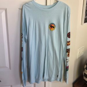 men’s large billabong long sleeve shirt